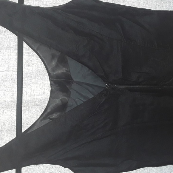 Vintage Scott McClintock Black Velvet Dress Size 6 ☆NWT☆ - Picture 3 of 6